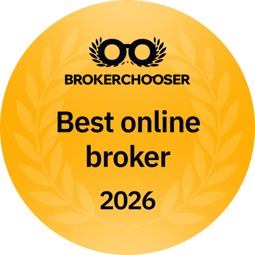 BrokerChooser 2026年奖项 - 最佳互联网券商
