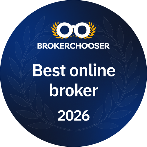 BrokerChooser 2026年奖项 - 最佳互联网券商